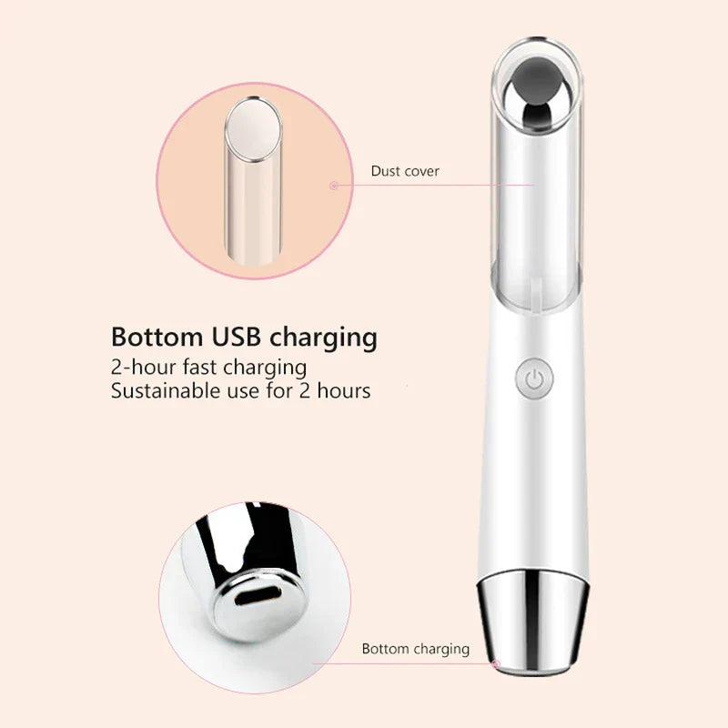 Eye Lip Beauty Massager Pen Tool