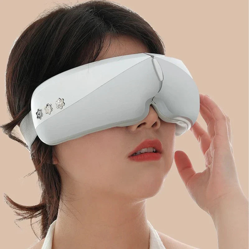 Eye Massager Therapy Device Heat Vibration Air Pressure