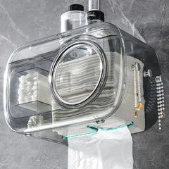 Face Towel Cotton Pad Dispenser Holder