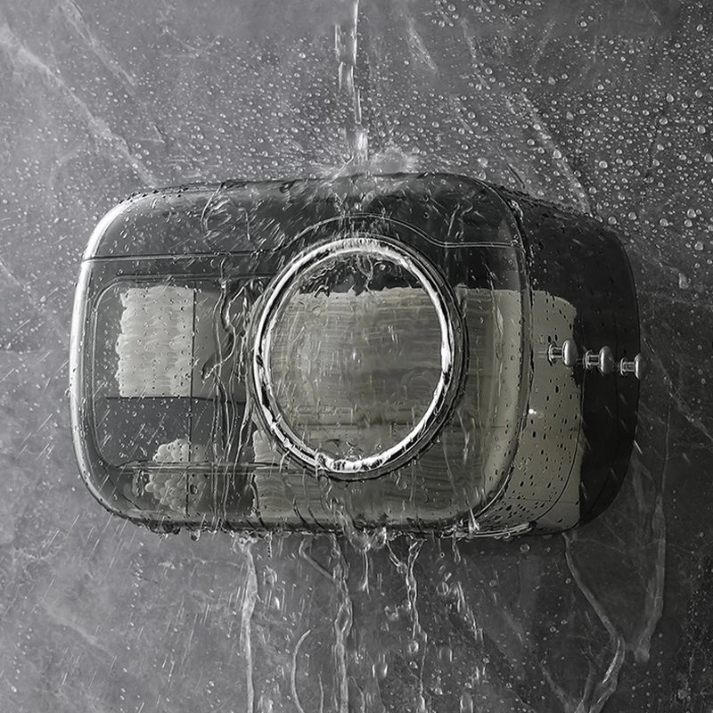 Face Towel Cotton Pad Dispenser Holder