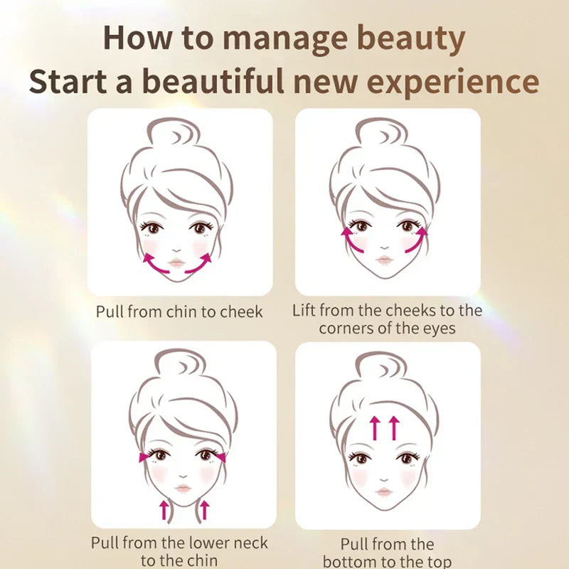 Facial Beauty Massager Device Tool