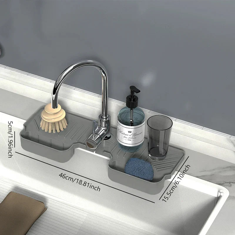 Faucet Sink Splash Guard Mat