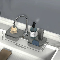 Faucet Sink Splash Guard Mat