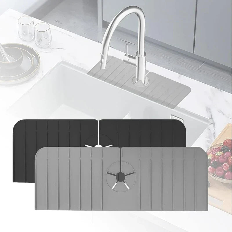 Faucet Sink Splash Guard Mat Pad