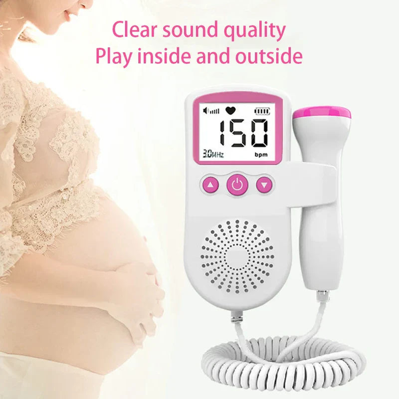 Fetal Doppler Baby Heartbeat Monitor