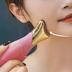 Fish Shaped Silicone Facial Cleansing Brush Massager