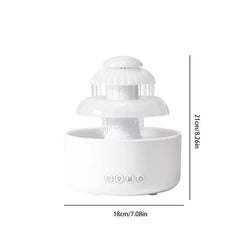 Flowing Water Mist Humidifier Diffuser Fountain