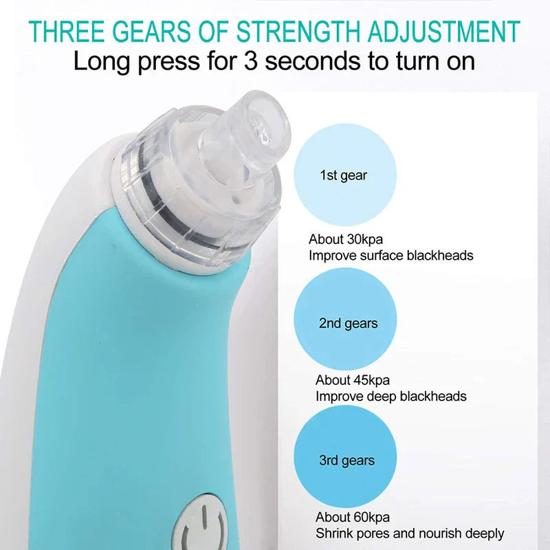 Foaming Vacuum Blackhead Remover Pore Cleaner