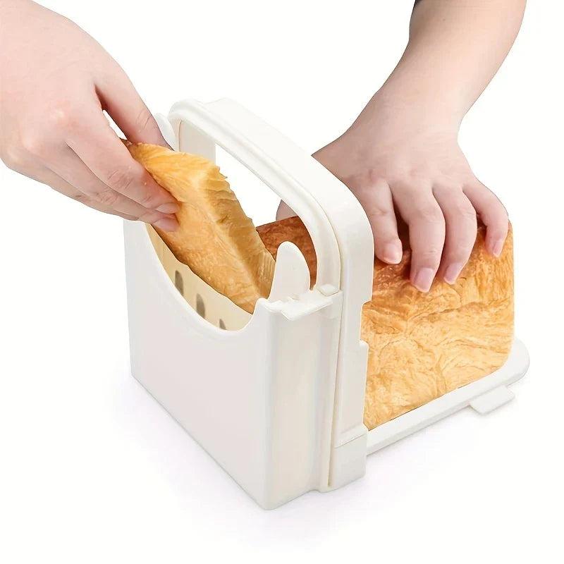 Foldable Bread Slicer Guide
