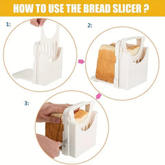 Foldable Bread Slicer Guide
