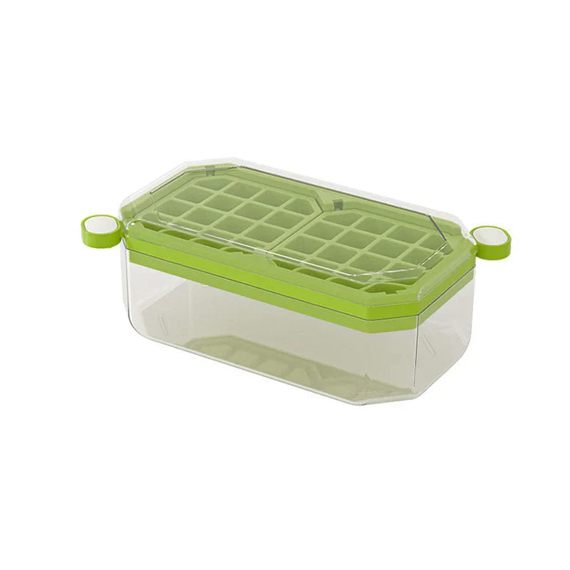 Foldable Collapsible Ice Cube Tray Box