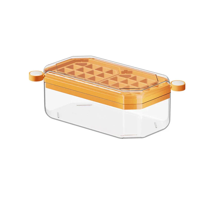Foldable Collapsible Ice Cube Tray Box