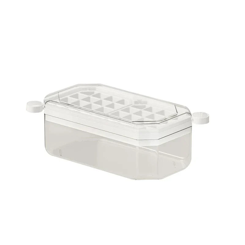 Foldable Collapsible Ice Cube Tray Box