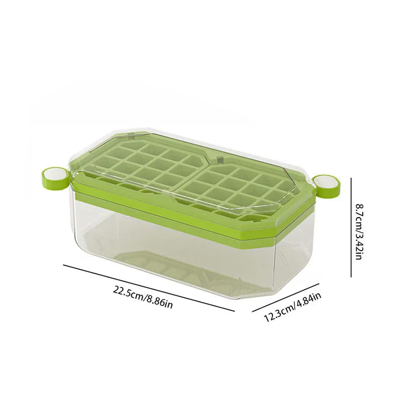 Foldable Collapsible Ice Cube Tray Box