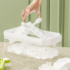 Foldable Collapsible Ice Cube Tray Box