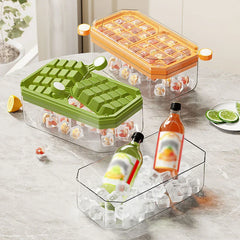 Foldable Collapsible Ice Cube Tray Box