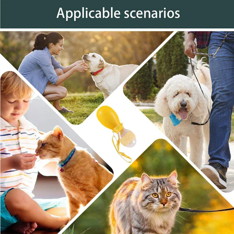 Foldable Collapsible Pet Travel Water Cup Bowl