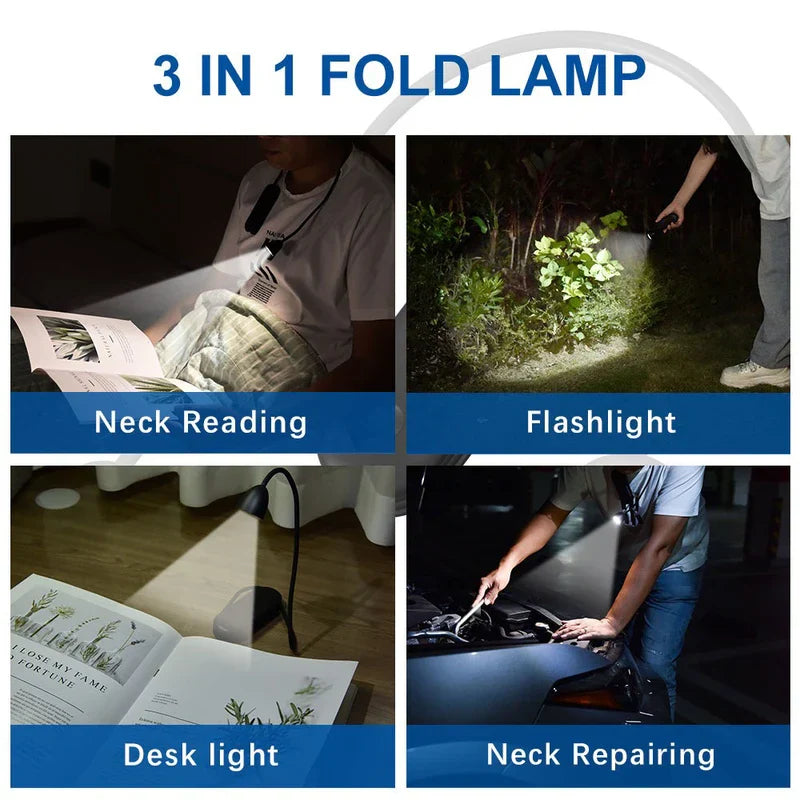 Foldable Led Desk Lamp Rechargeable