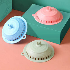 Foldable Silicone Floor Drain Hair Catcher Stopper