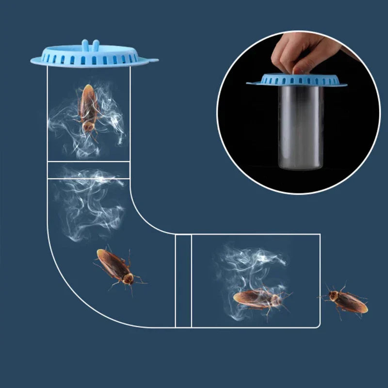 Foldable Silicone Floor Drain Hair Catcher Stopper