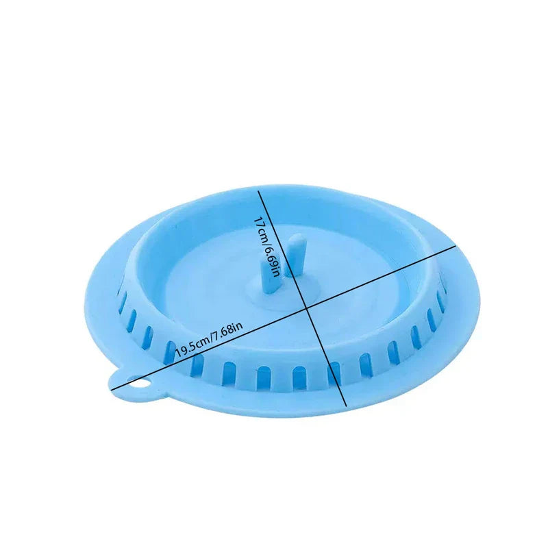 Foldable Silicone Floor Drain Hair Catcher Stopper