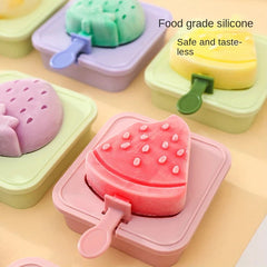 Food-Grade Silicone Popsicle Molds Ice Cream Maker