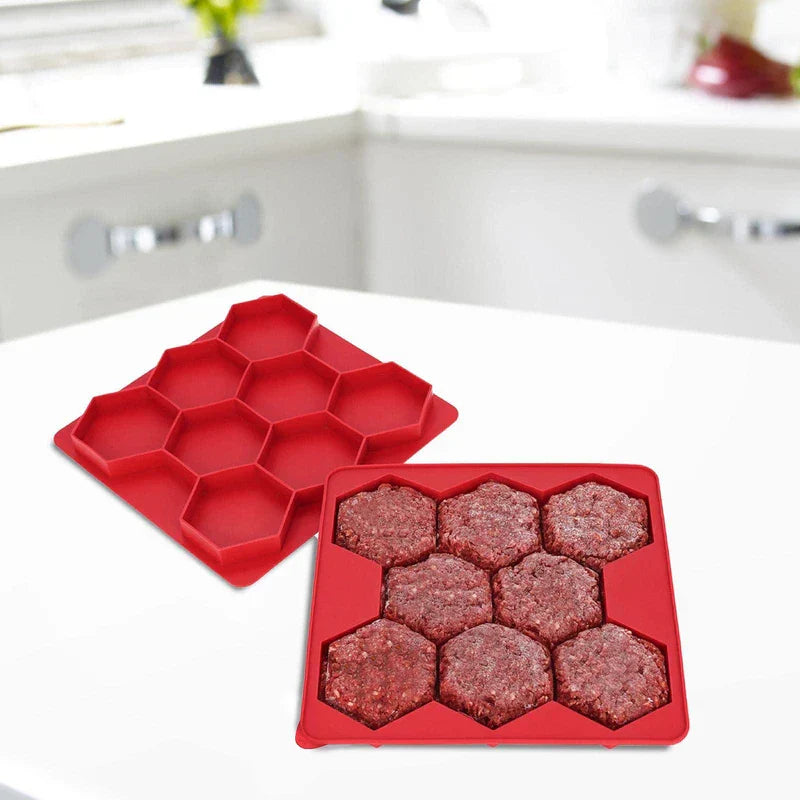 Food Freezer Portion Storage Mold Tray
