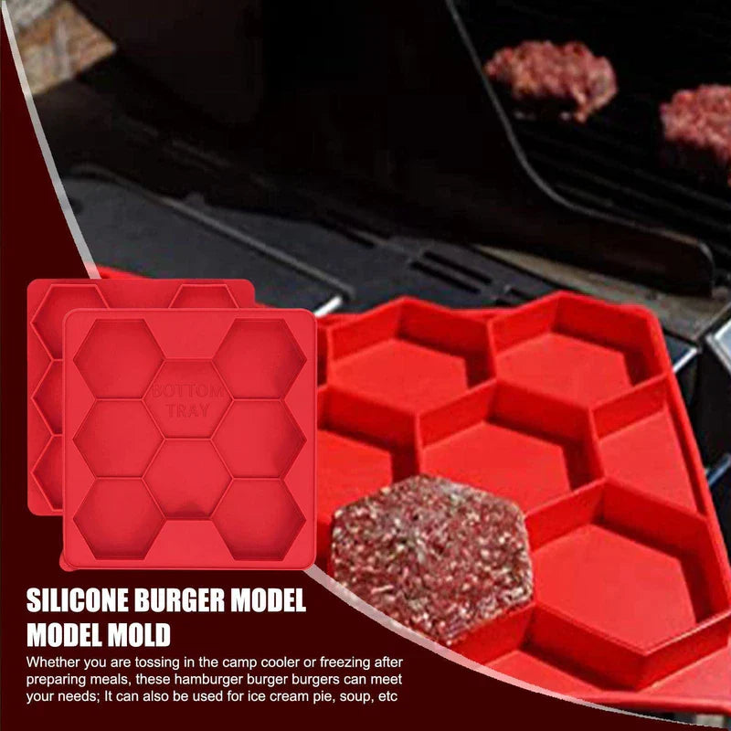 Food Freezer Portion Storage Mold Tray