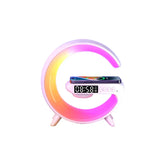 G63 Mini G Bluetooth Speaker Night Light Alarm Clock