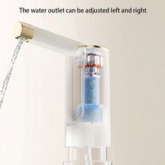 Gallon Jug Drinking Water Tap Usb Rechargeable
