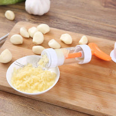 Garlic Press Mincer Crusher Rocker Tool