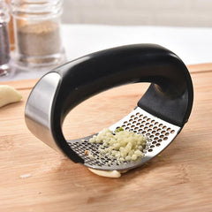 Garlic Press Rocker Crusher Mincer Tool