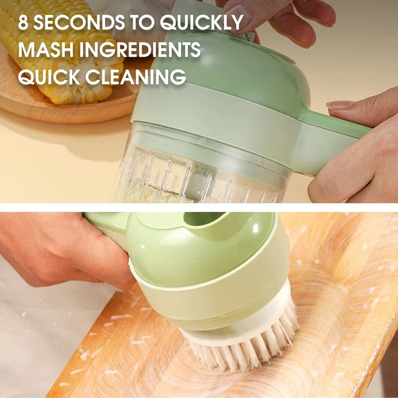 Gatling Style Electric Vegetable Slicer Chopper