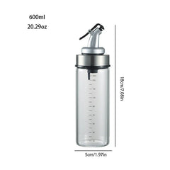 Glass Oil Dispenser Bottle Pourer Cruet