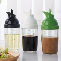 Graduated Squeeze Condiment Bottles Set