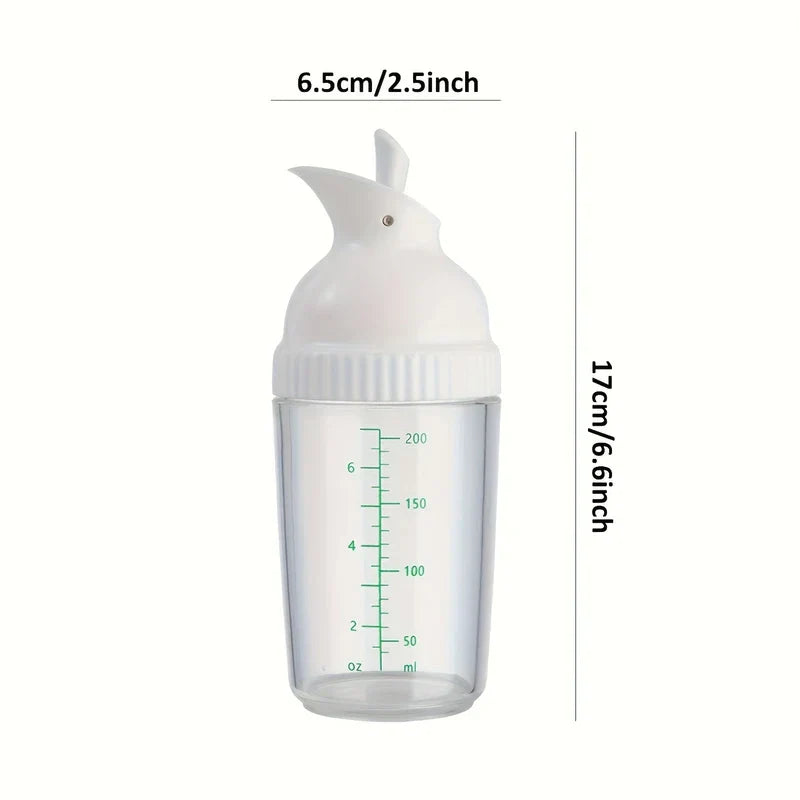 Graduated Squeeze Condiment Bottles Set