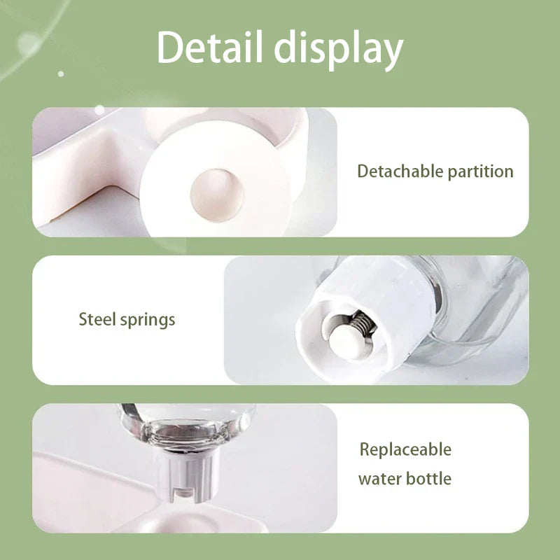 Gravity Pet Water Dispenser Bowl