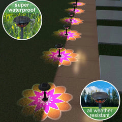 Ground Stake Solar Garden Pathway Light Lamp