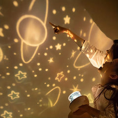 HD Galaxy Star Projector Night Light
