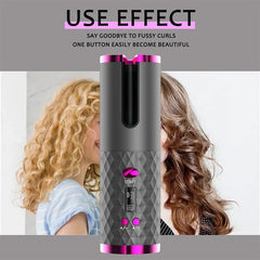 Hair Curling Iron Wand Styler Tool