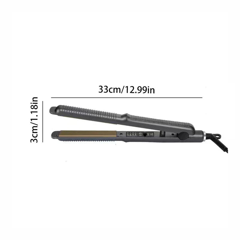 hair straightener flat iron flat iron tool in use on hair