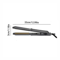hair straightener flat iron flat iron tool in use on hair
