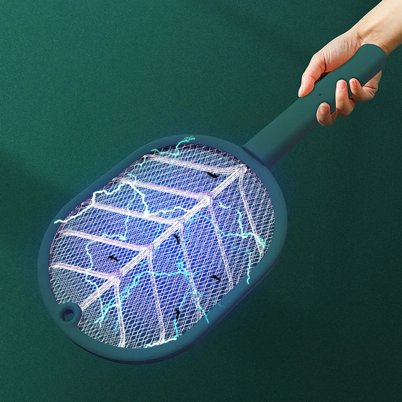 Handheld Bug Zapper Fly Swatter Racket