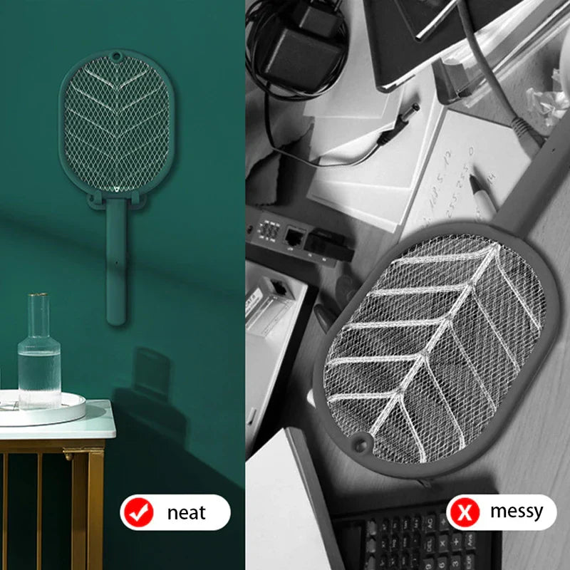 Handheld Bug Zapper Fly Swatter Racket