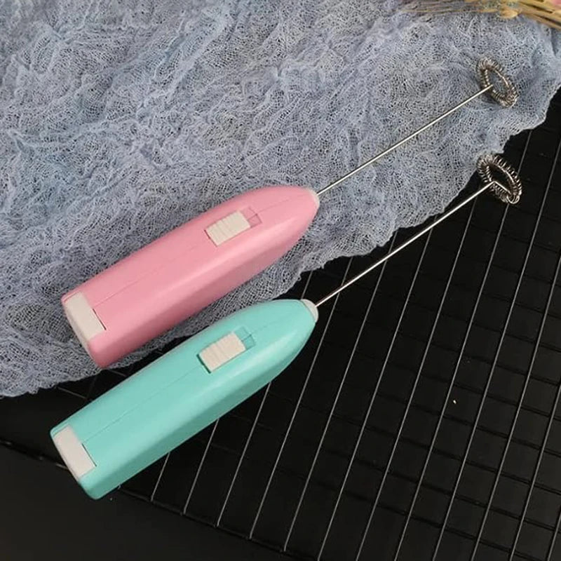 Handheld Electric Milk Frother Whisk Drink Mixer