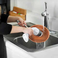 power scrubber brush attachment for grout cleaning
