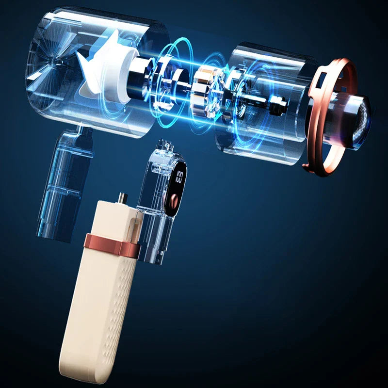 Handheld Fan With Power Bank