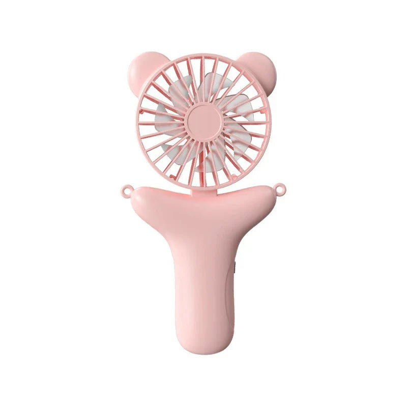 Handheld Foldable Neck Hanging Fan Usb
