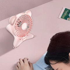 Handheld Foldable Neck Hanging Fan Usb