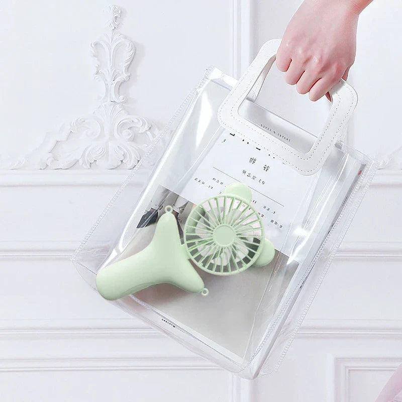 Handheld Foldable Neck Hanging Fan Usb